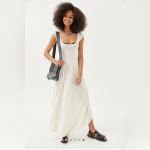 UO Poem Knit Midi Dress